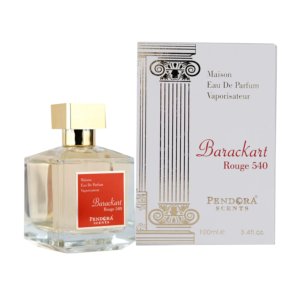 Barackart Rouge 540 White Pendora Unisex, Paris Corner, FragrancePrime