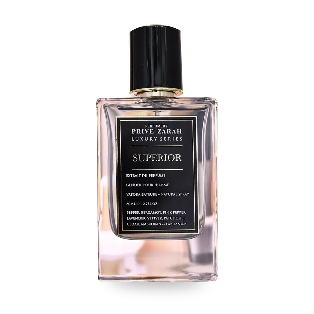 Superior Prive Zarah Extrait Men, Paris Corner, FragrancePrime