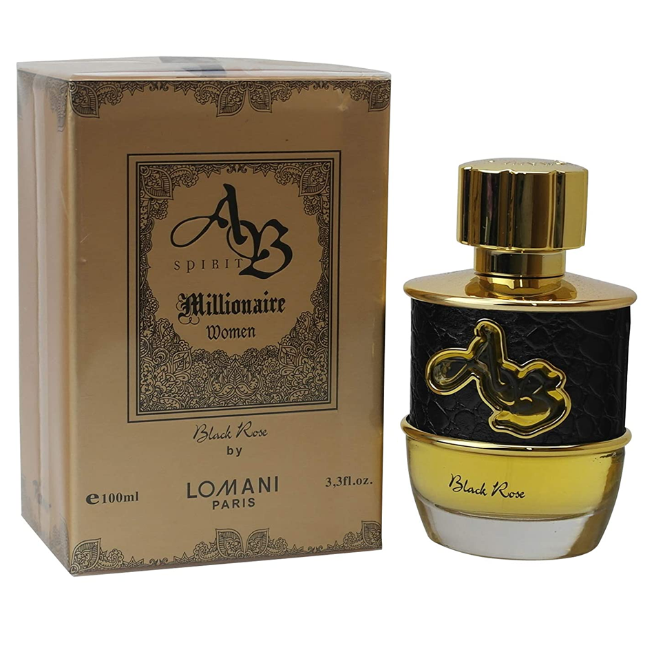 Ab Spirit Millionaire Black Rose Women, Lomani, FragrancePrime