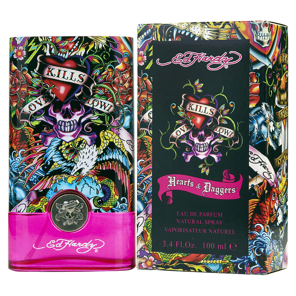 Ed Hardy Hearts & Daggers Women, Ed Hardy, FragrancePrime