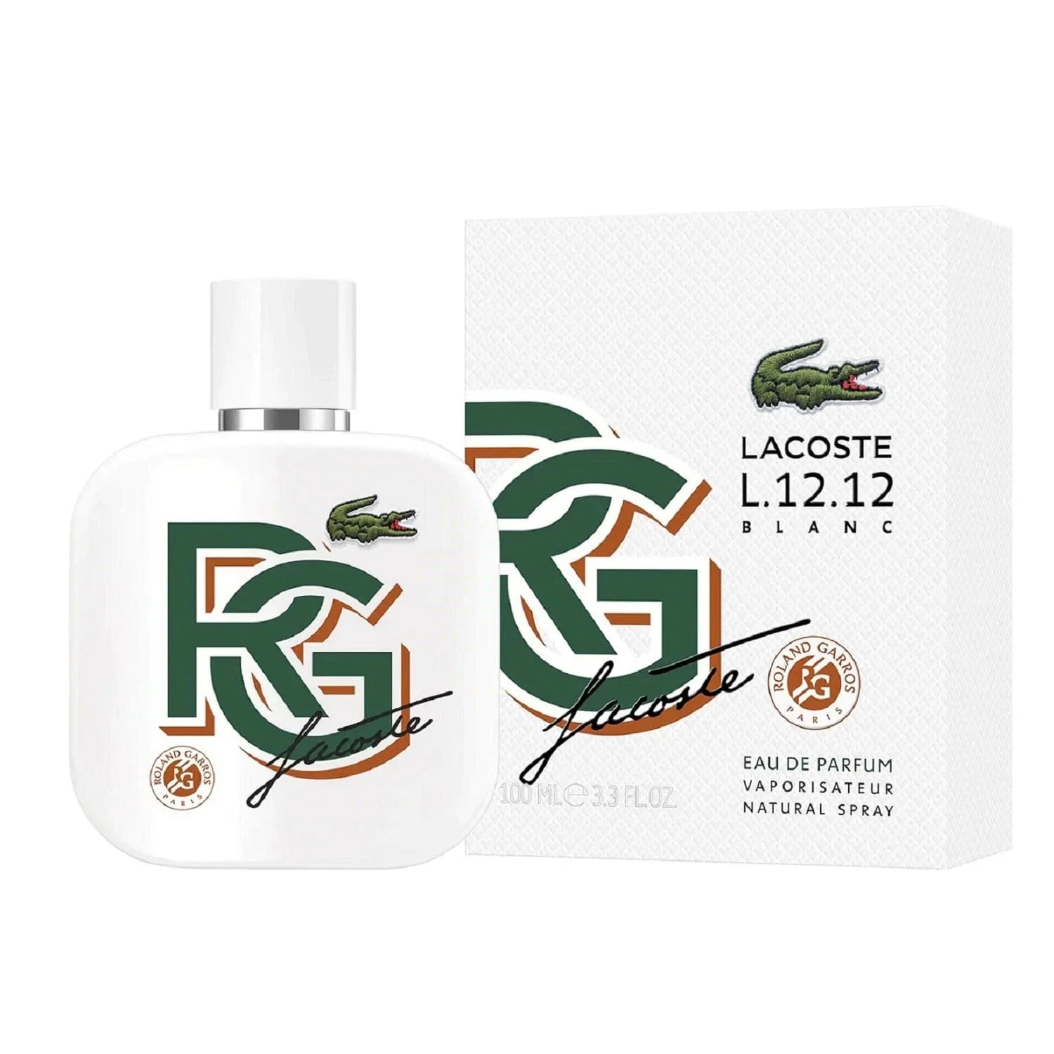 Lacoste Blanc Roland Garros Men, LACOSTE, FragrancePrime